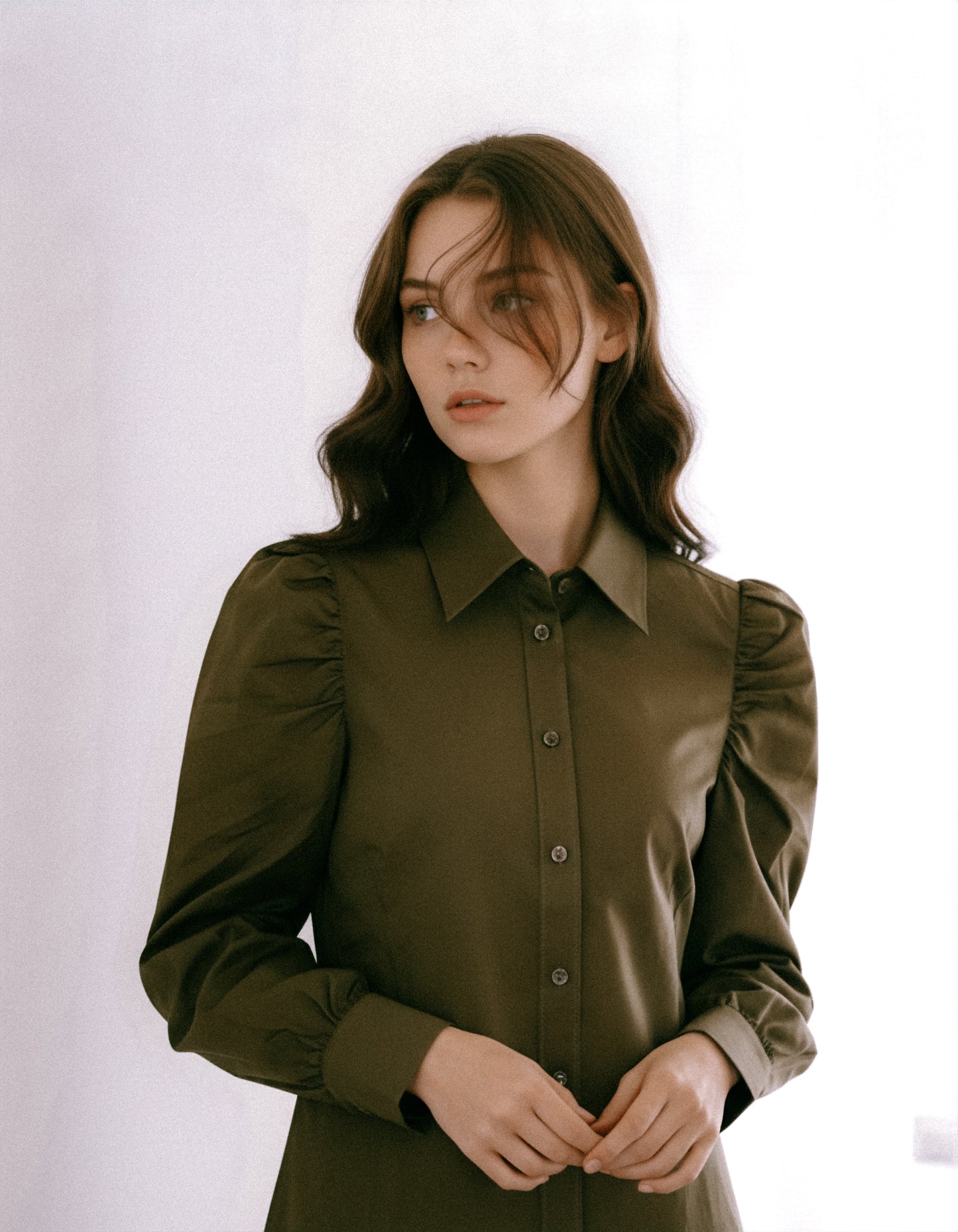 Shoulder Gather Blouse