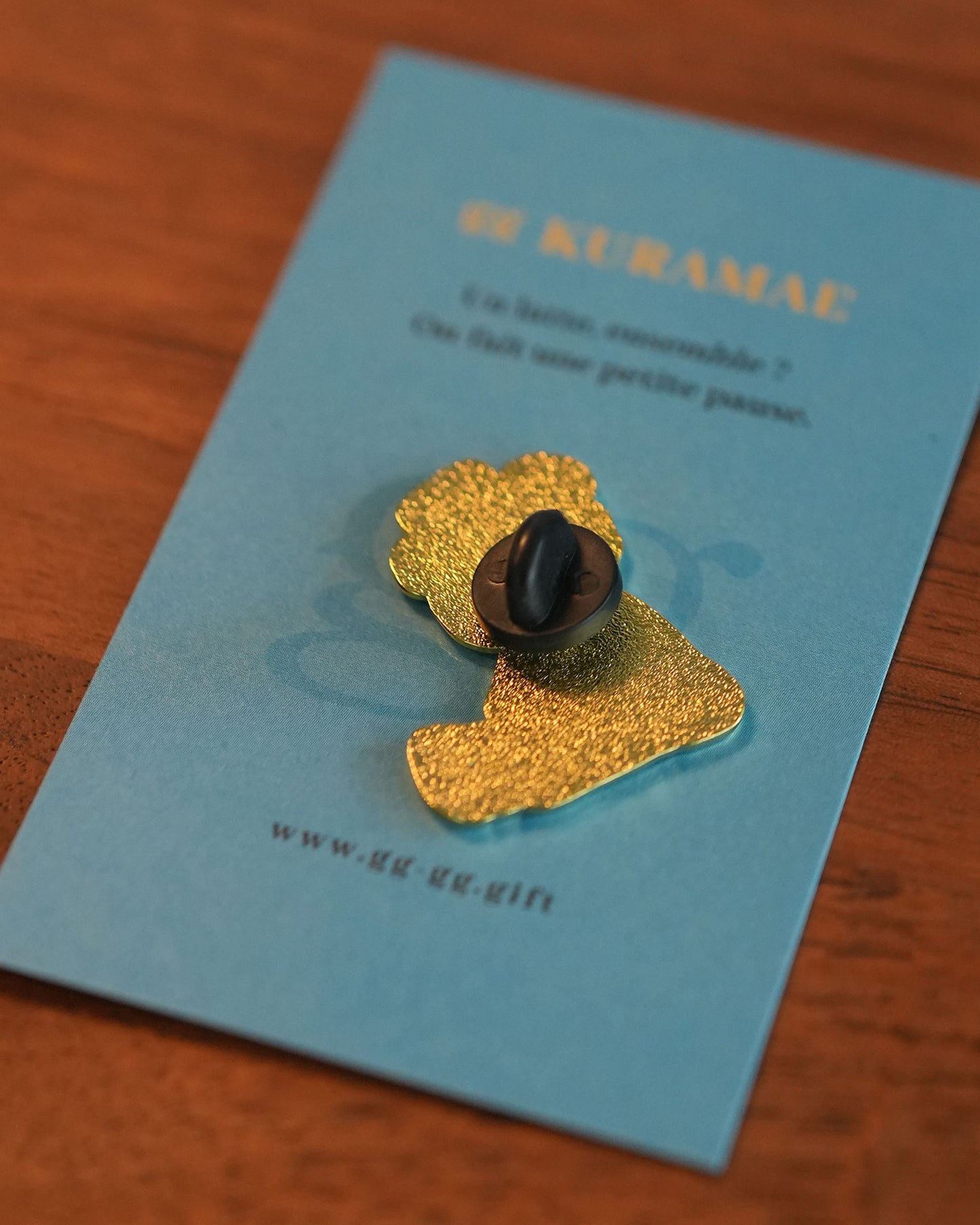 gg オリジナルピンバッジ