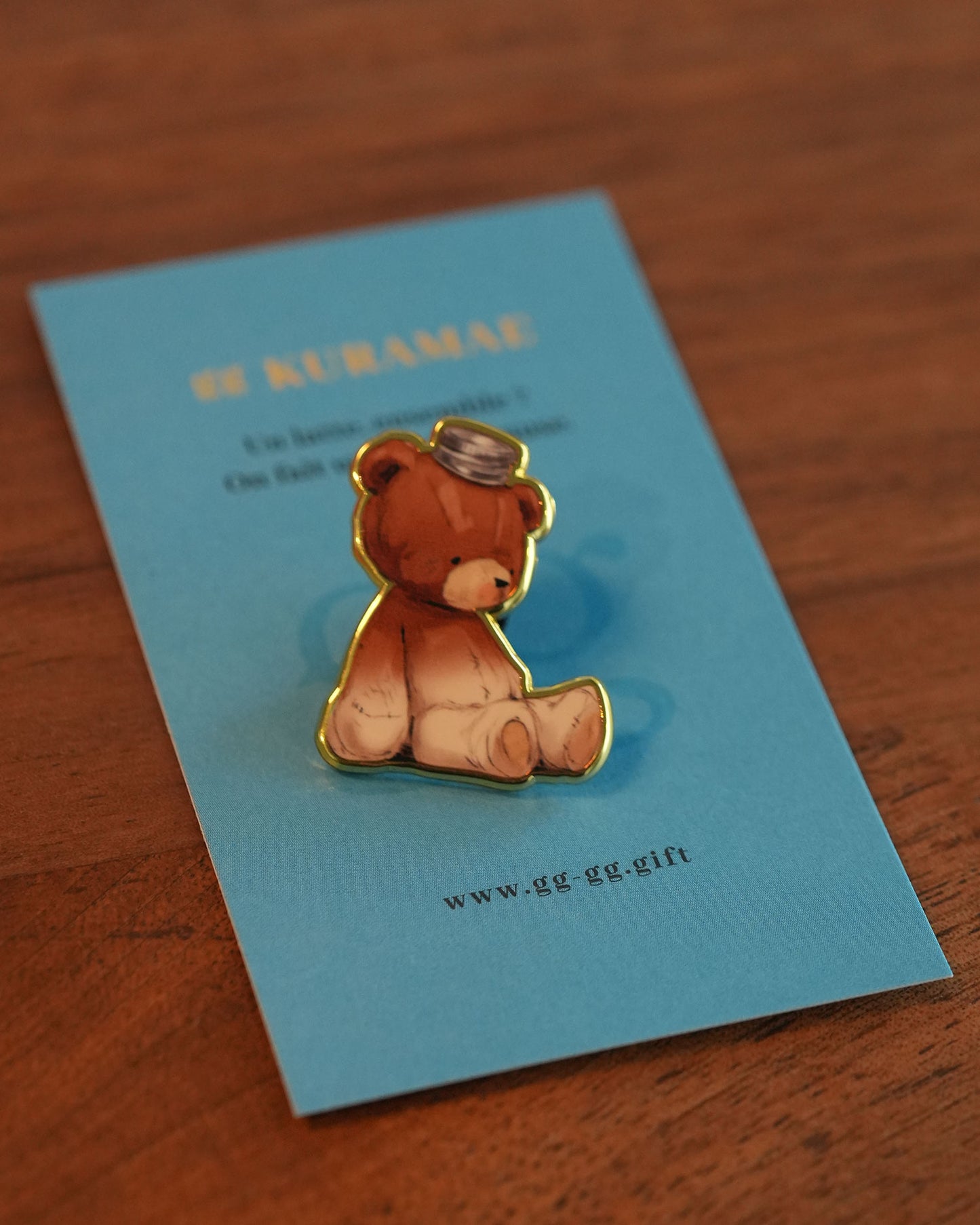 gg オリジナルピンバッジ